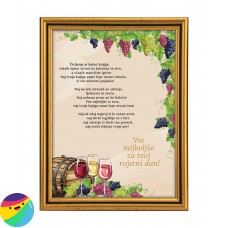 Voščilo za rojstni dan - Vino